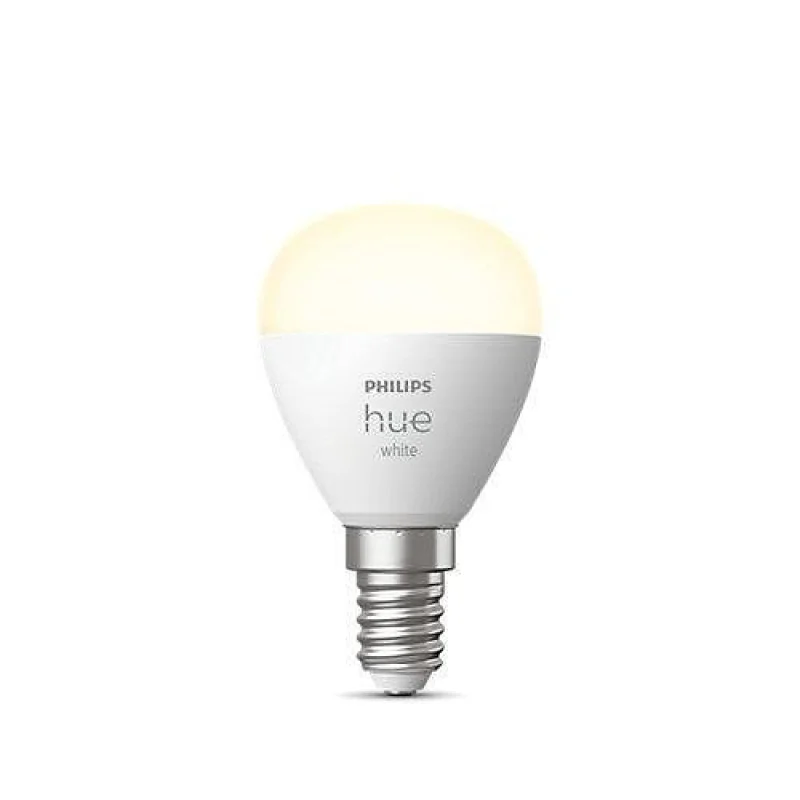 Смарт LED димируема крушка Philips Hue P45, 5.7W, 470 lm, E14, топла бяла 2700K - Снимка 9