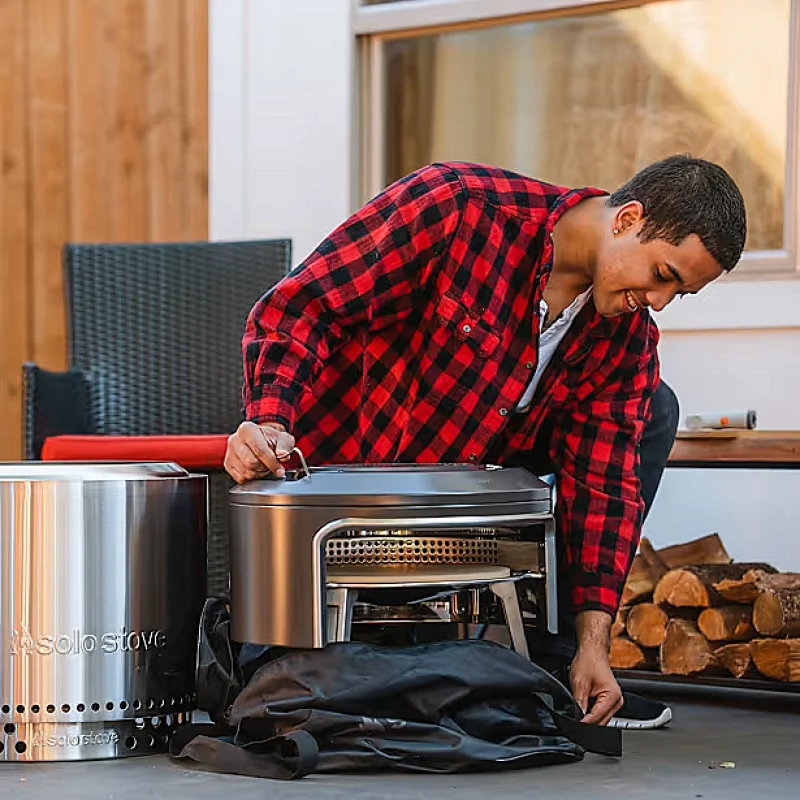 Solo Stove Yukon Fire Pit Pizza Oven фурна за пица на огън - Снимка 3