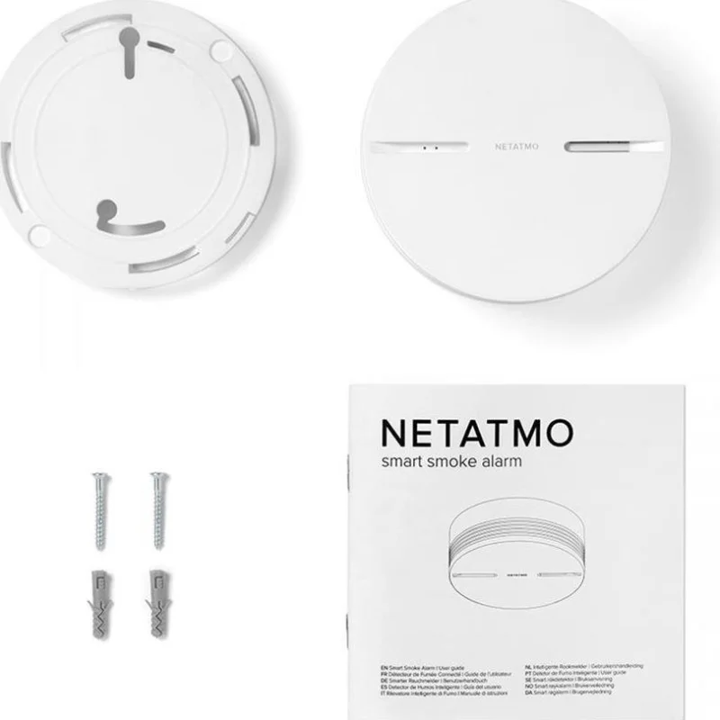 Смарт противопожарна аларма Netatmo (HomeKit) - Снимка 2