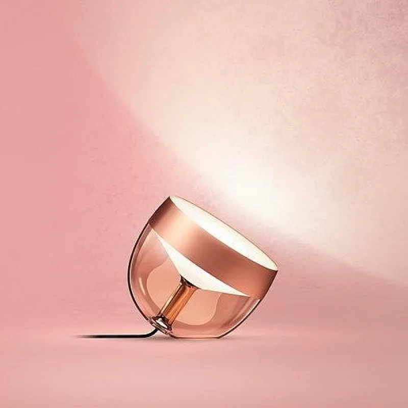 Смарт LED RGBW димируема лампа Philips Hue Iris WACA Special Edition, 8.2W, 570 lm, E26, Copper/Silver/Gold (Цвят: Бронзов) - Снимка 12