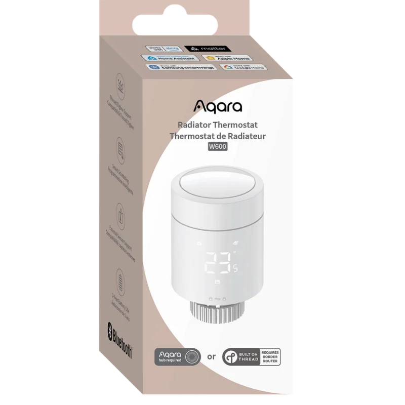 Смарт термостат за радиатор Aqara W600 - РАЗОПАКОВАН - Снимка 2