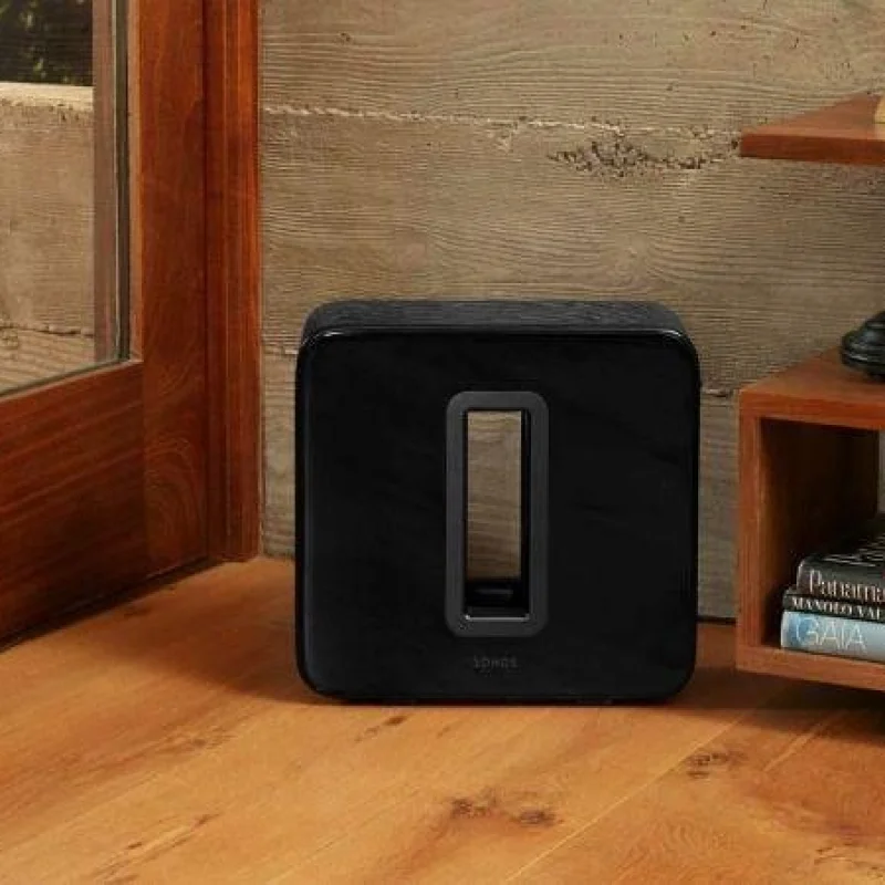 Субуфер Sonos Sub, гланц бял (AirPlay 2) (Цвят: Черен) - Снимка 8