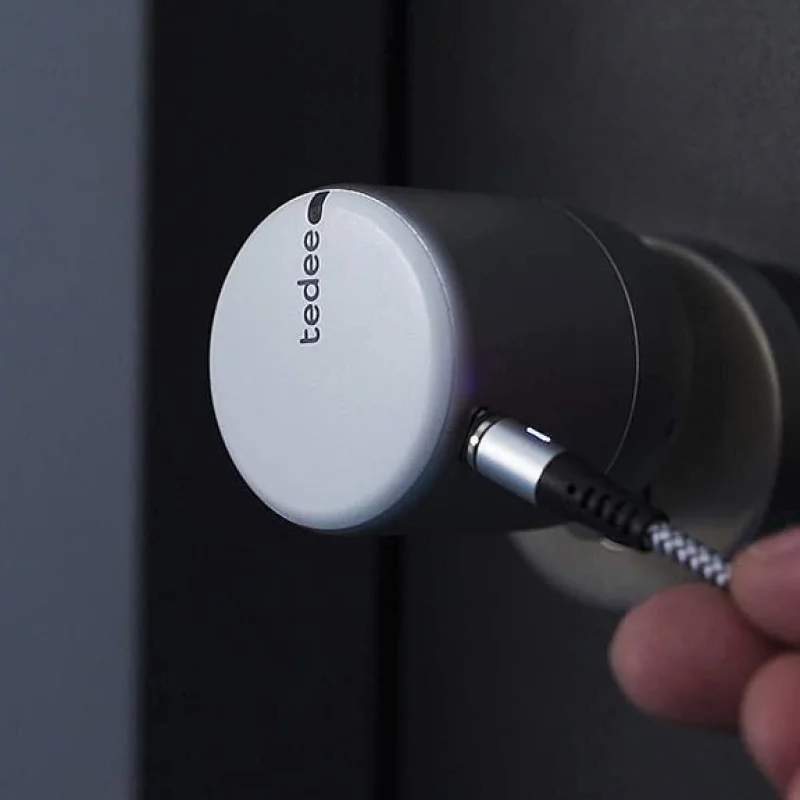 Смарт ключалка Tedee Pro, черна (Apple HomeKit) (Цвят: Черен) - Снимка 9