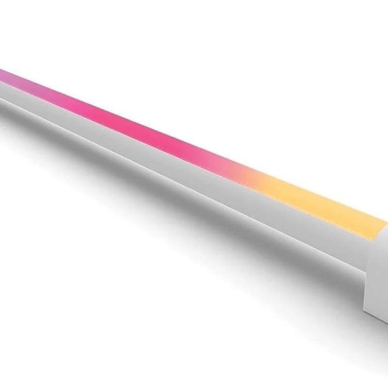Смарт амбиентен LED RGBW димируем осветител Philips HUE Play Gradient, бял, алуминий, 87 см, 1540 lm, 17.4W, за TV 40-60", 16 мил.цвята (BT, Zigbee, HomeKit, Google, Alexa, SmartThings) - Снимка 2