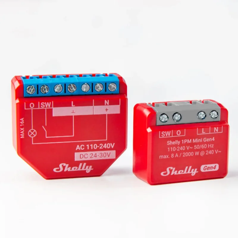 Смарт реле с измерване на енергия Shelly 1PM Mini Gen4 - Снимка 5
