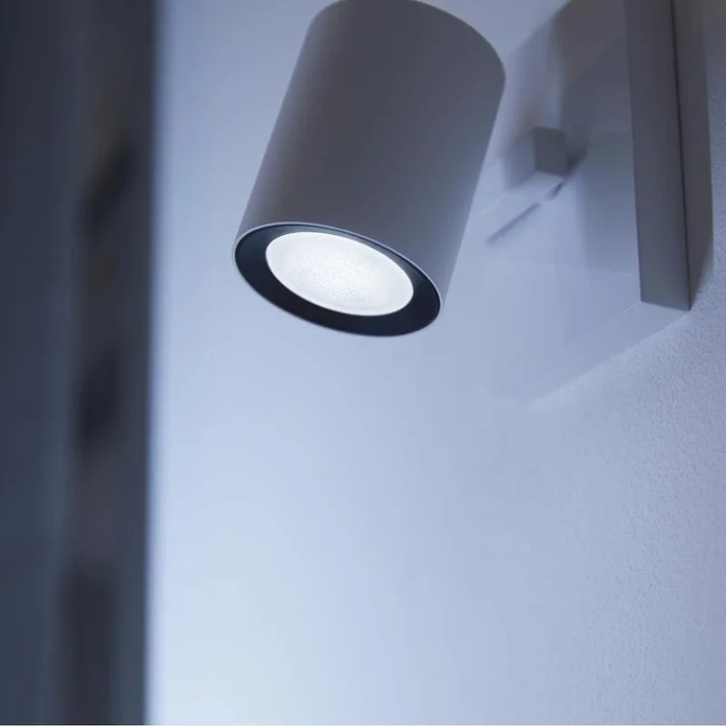 Смарт LED димируема луничка Philips Hue White GU10, 400 lm, 4.2W, 2 бр. (BT, Zigbee, HomeKit, Google, Alexa, SmartThings) - Снимка 5