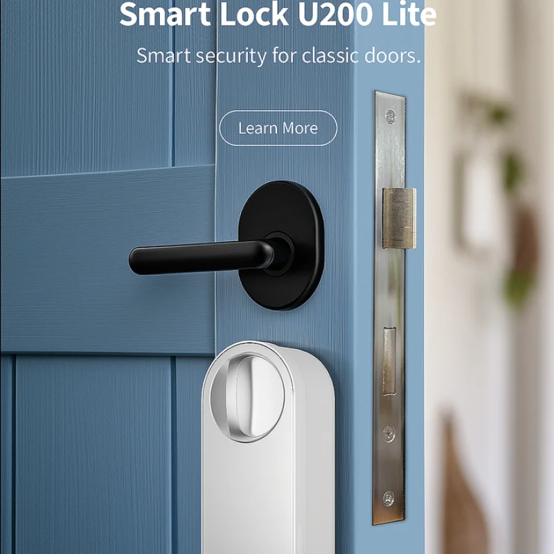 Смарт ключалка Aqara U200 Lite, бяла - Снимка 9