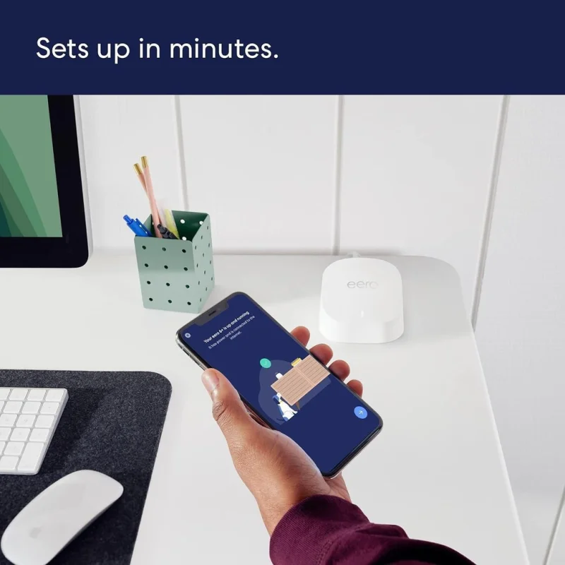 Mesh Wi-Fi рутер/екстендър Eero 6+ - Снимка 6