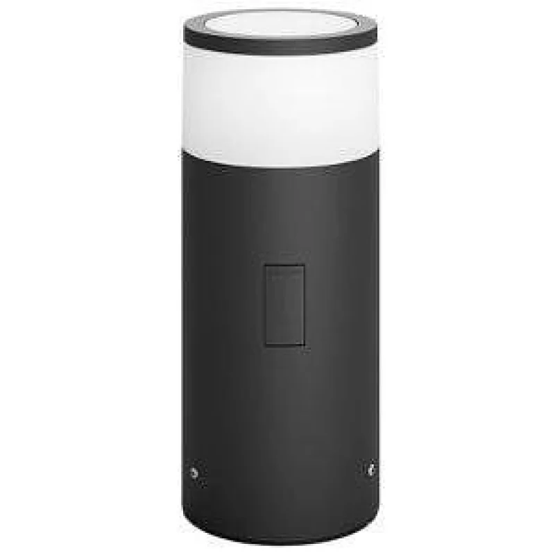 Смарт градинска LED RGBW димируема лампа Philips Hue Calla + Hue Bridge, 25.2 см, 8W, 600 lm, IP65 - Снимка 11