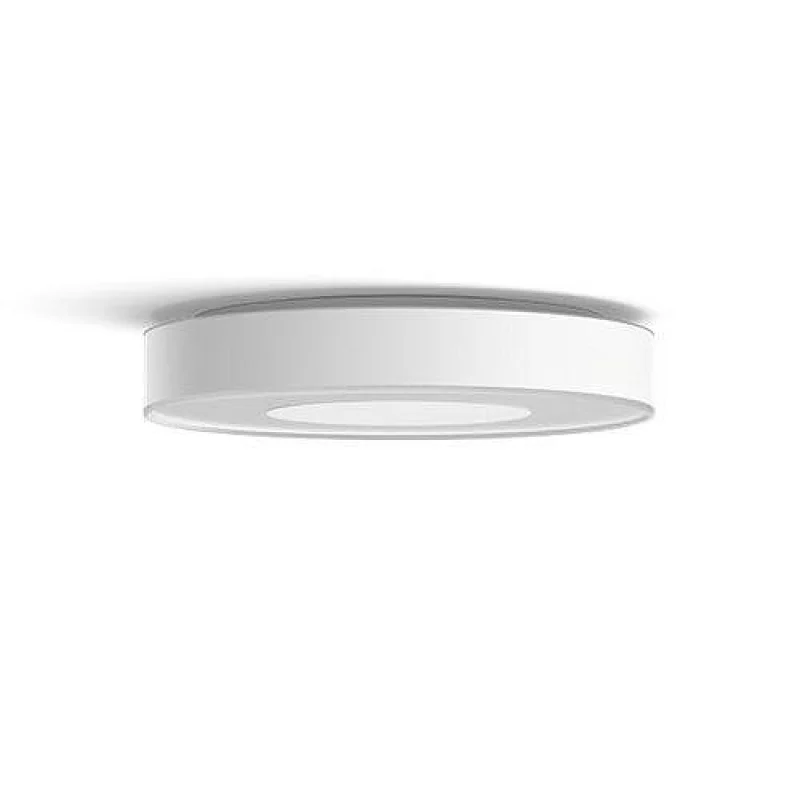 Смарт LED RGBW димируема плафониера Philips Hue Xamento M WACA, 38.1 см, 33.5W, 2350 lm, E27, IP44, Бяла - Снимка 4