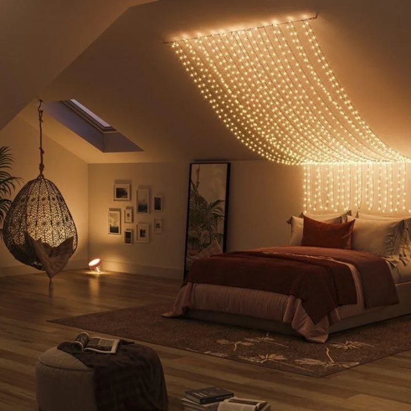 Смарт LED RGBW димируем гирлянд Philips Hue Festavia WACA, 250 лампички, 20 м, 14W, 24V - Снимка 4