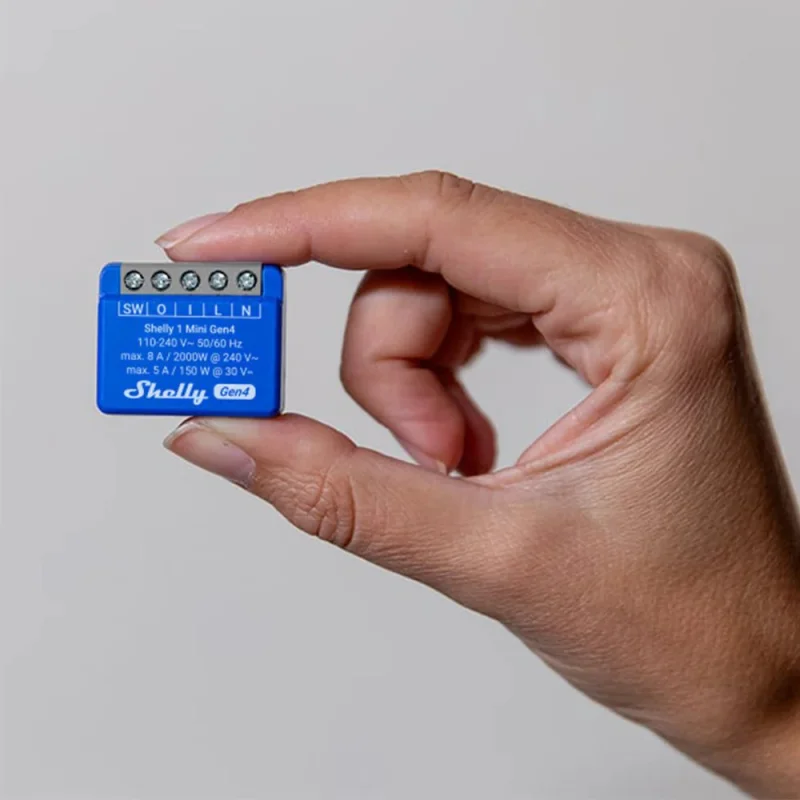 Смарт реле Shelly 1 Mini Gen4 - Снимка 2