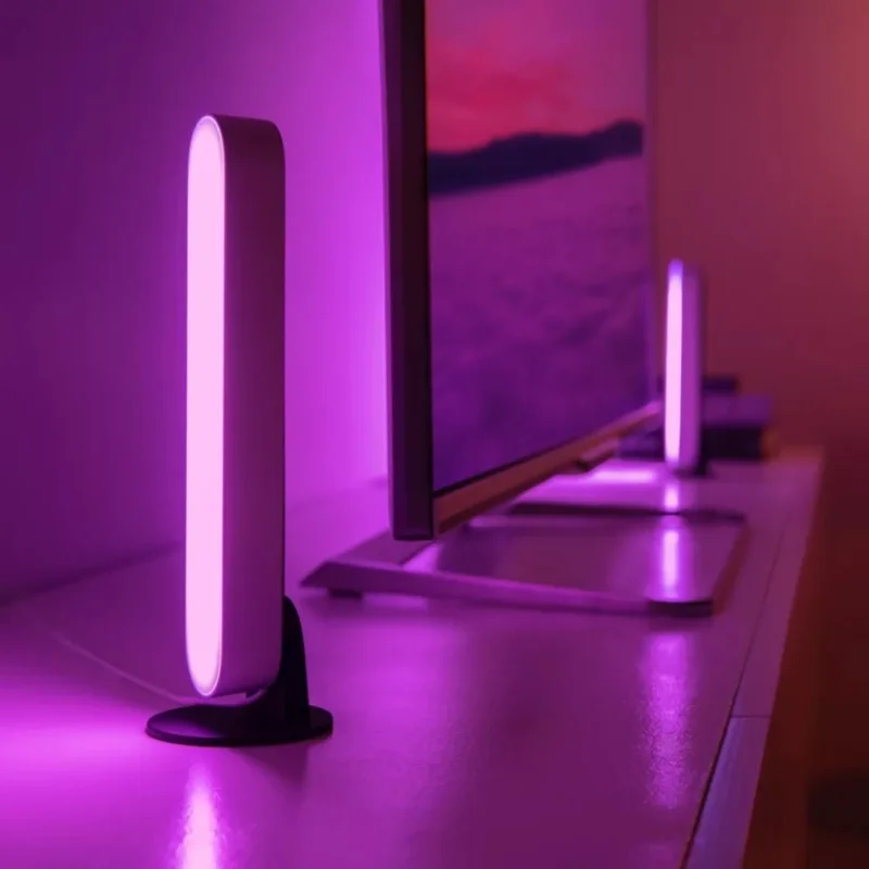 Смарт LED RGBW димируеми светлинни панели Philips Hue Play Lightbar WACA Double Pack 2 бр., бели, 2x500lm, 2x6.7W, 16 мил. цвята (BT, Zigbee, HomeKIt, Google, Alexa, SmartThings) - Снимка 8