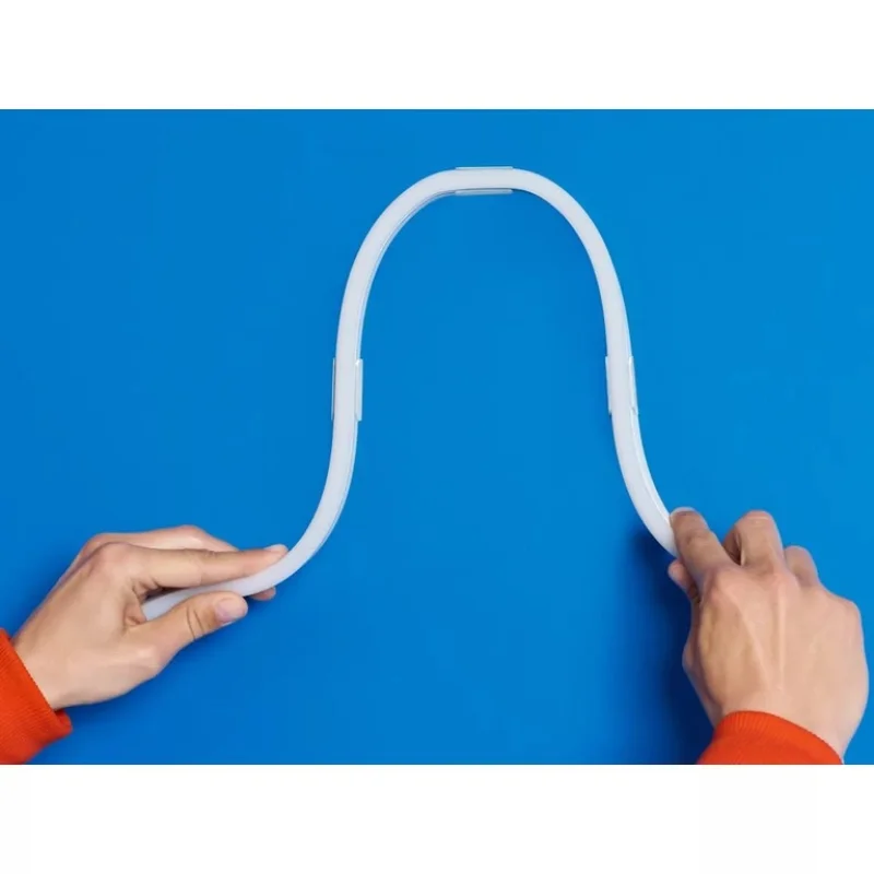 Смарт LED RGBW неонова димируема градиентна лента WiZ Smart Neon Flex Strip Type-C 3 м, 24W, 1600 lm, 16 милиона цвята (BT, Zigbee, Matter, Apple Home, Google, Alexa, SmartThings) - Снимка 6