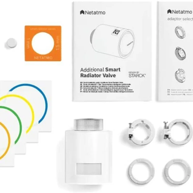 Допълнителна термоглава за радиатор Netatmo (HomeKit) - Снимка 6