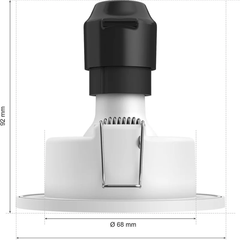 Смарт LED RGBW димируеми лунички за баня Philips Hue Xamento WACA, 3 бр, хром, 4.2W, 1200 lm, GU10, IP44, 16 милиона цвята (BT, Zigbee, HomeKit, Google, Alexa, SmartThings) - Снимка 2