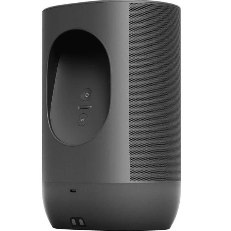 Преносима тонколона Sonos Move, черна (AirPlay 2) (Цвят: Бял) - Снимка 5