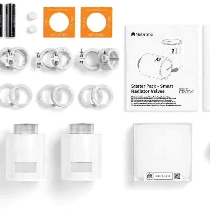 Стартов пакет с термоглави за радиатор Netatmo (HomeKit) - Снимка 6