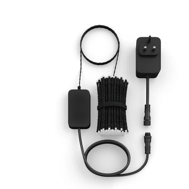 Смарт LED RGBW димируем гирлянд Philips Hue Festavia WACA, 250 лампички, 20 м, 14W, 24V - Снимка 9