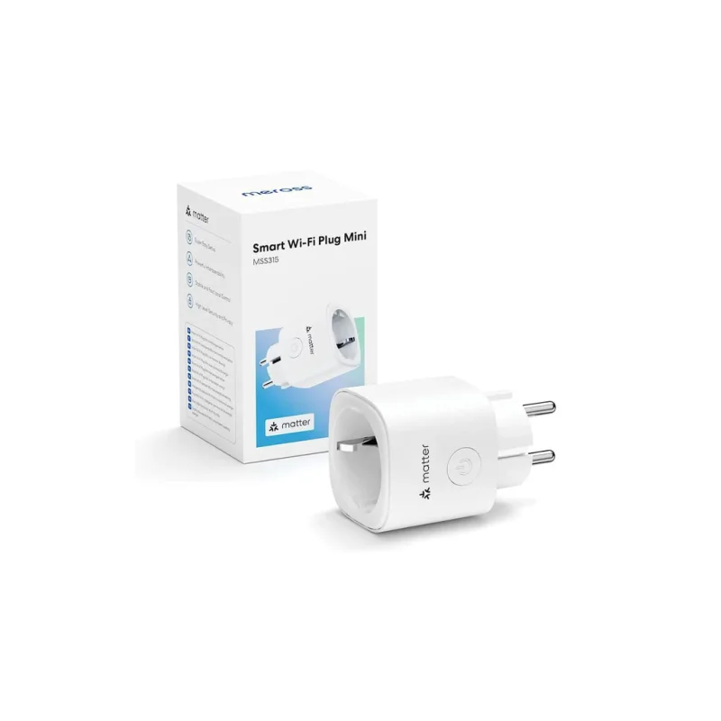 Wi-Fi смарт плъг Meross MSS315 Matter, бял - Снимка 7