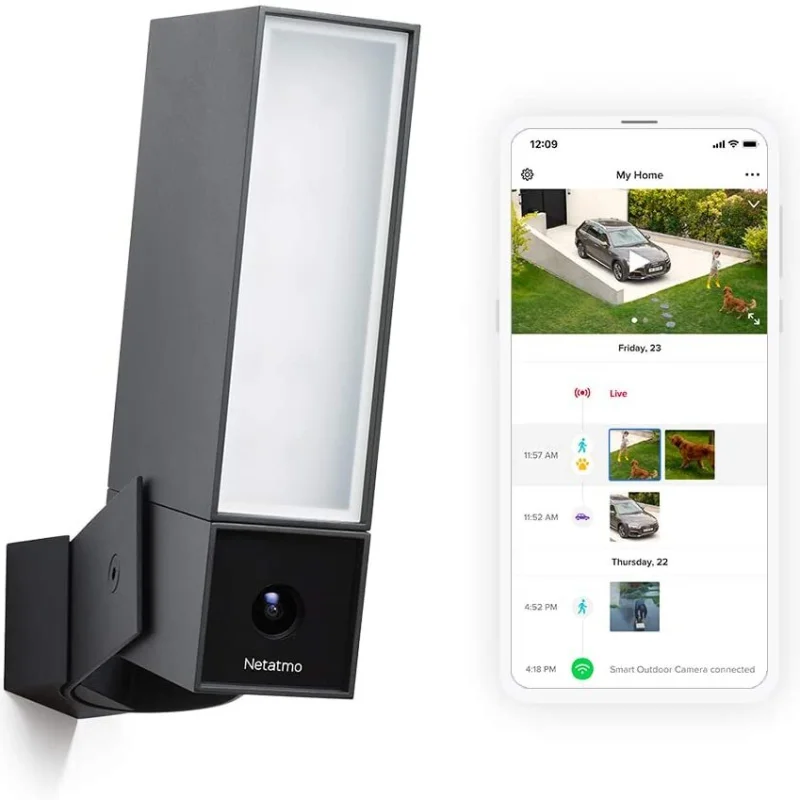 Външна смарт камера Netatmo (HomeKit)
