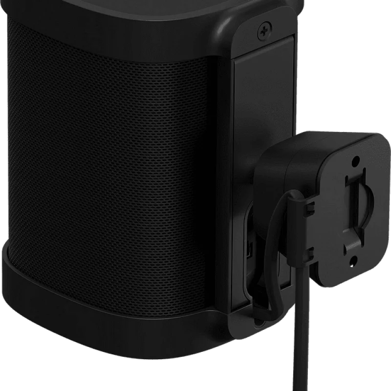 Стенна стойка Sonos One Wall Mount, Бяла (Цвят: Black, Вариант: Pair) - Снимка 5