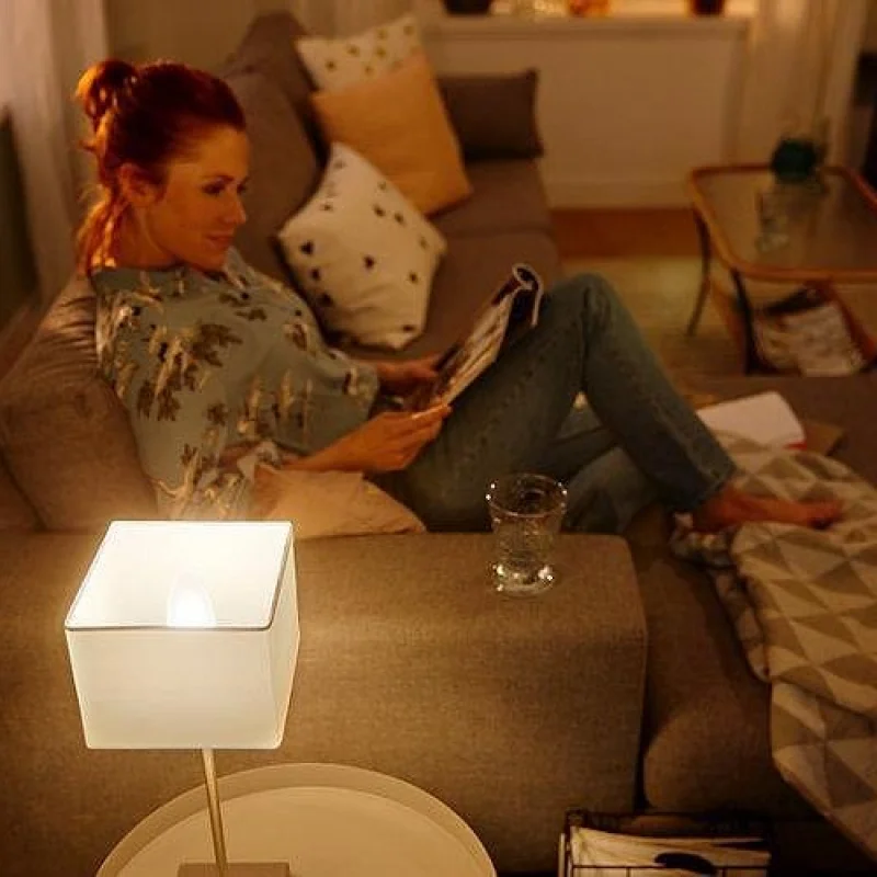 Смарт LED RGBW димируема крушка Philips Hue, 5.3W, 470 lm, E14 - Снимка 7
