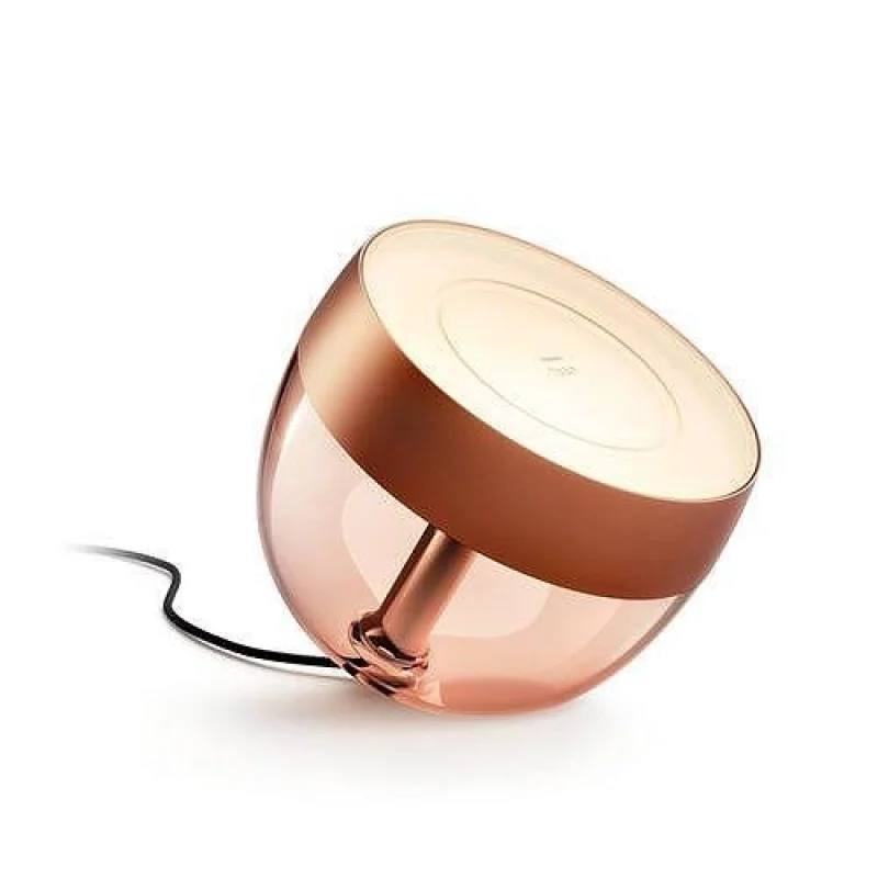Смарт LED RGBW димируема лампа Philips Hue Iris WACA Special Edition, 8.2W, 570 lm, E26, Copper/Silver/Gold (Цвят: Сребрист) - Снимка 3