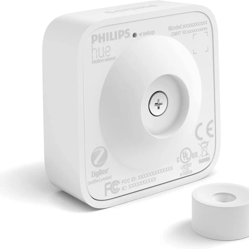 Смарт сензор за движение Philips Hue Motion Sensor (BT, Zigbee, HomeKit, Google, Alexa, SmartThings) - Снимка 3