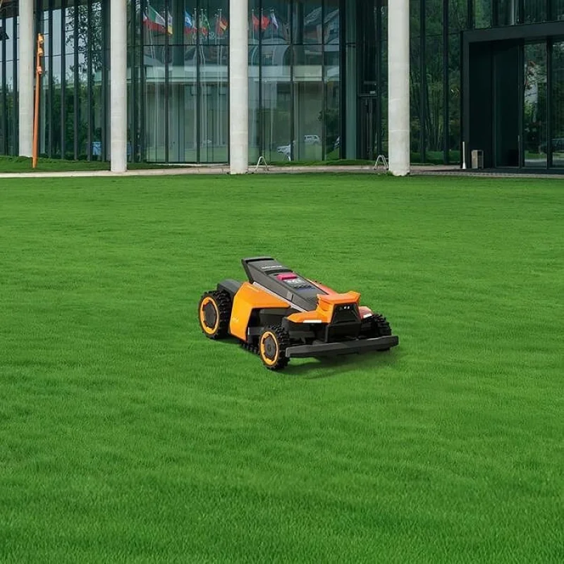 Смарт безкабелна косачка робот SEGWAY NAVIMOW TERRANOX CM120M1 AWD 4G за до 12 000 кв.м., AI навигация, GPS, 360 камера, IP66 (BT, Wi-Fi, Alexa, Google) - Снимка 5