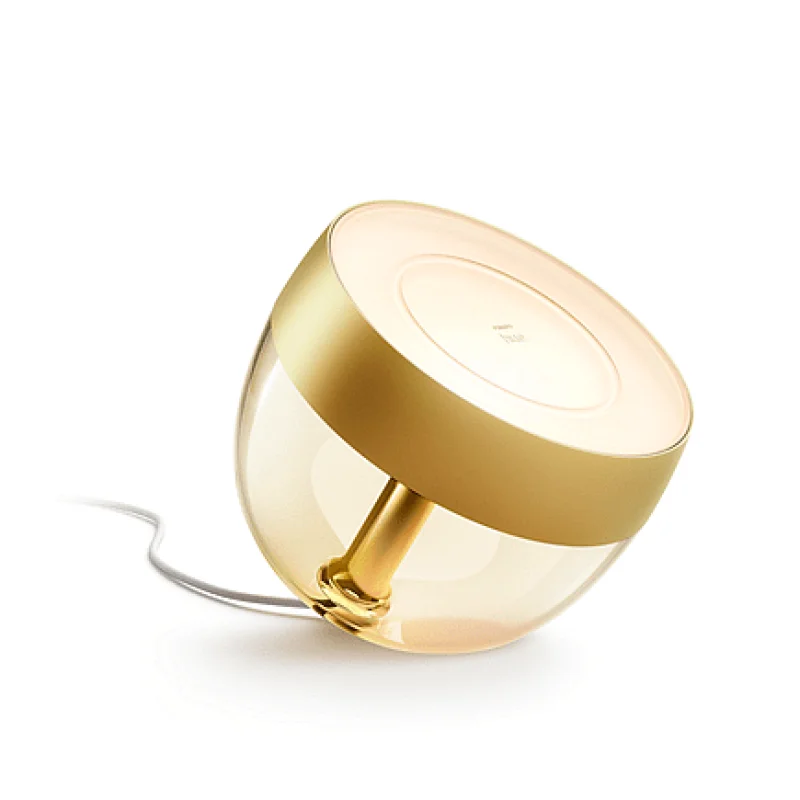 Смарт LED RGBW димируема лампа Philips Hue Iris WACA Special Edition, 8.2W, 570 lm, E26, Copper/Silver/Gold (Цвят: Златист) - Снимка 2