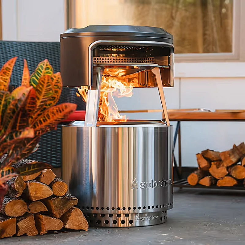 Solo Stove Yukon Fire Pit Pizza Oven фурна за пица на огън - Снимка 4