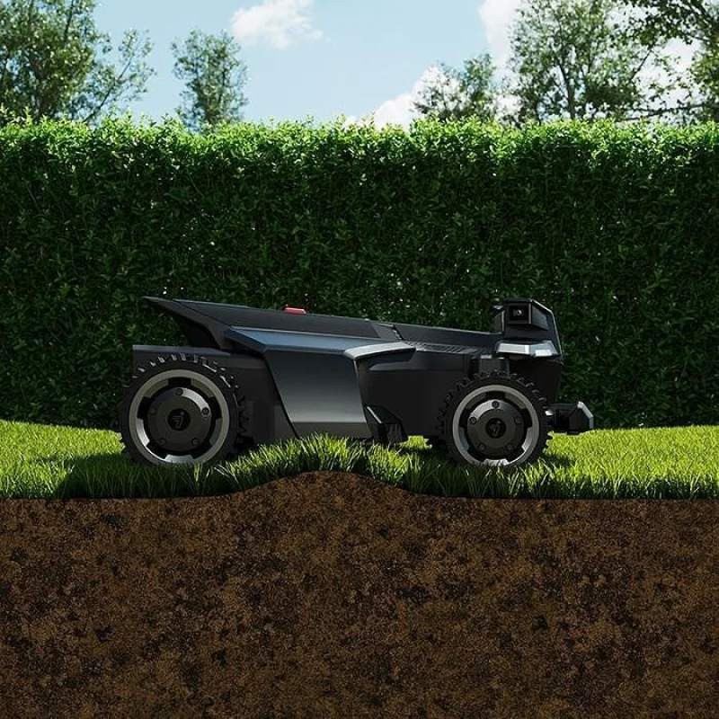 Смарт безкабелна косачка робот SEGWAY NAVIMOW X420 AWD 4G за до 2400 кв.м, GPS, 360 камера, IP66 (BT, Wi-Fi, Alexa, Google) - Снимка 16