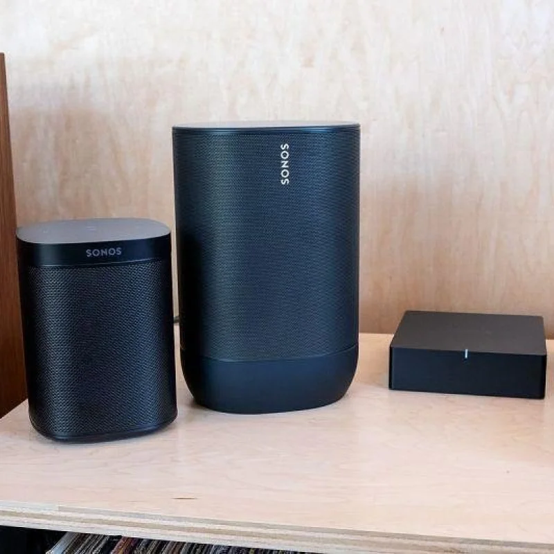Тонколона Sonos One SL, черна (AirPlay 2) (Цвят: Бял) - Снимка 6