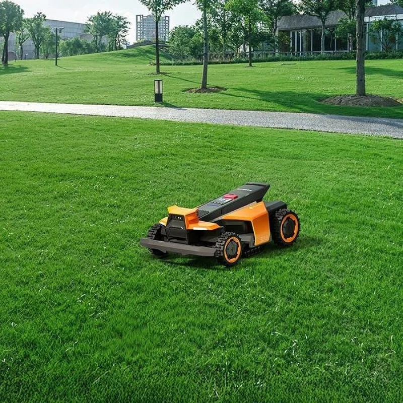 Смарт безкабелна косачка робот SEGWAY NAVIMOW TERRANOX CM120M1 AWD 4G за до 12 000 кв.м., AI навигация, GPS, 360 камера, IP66 (BT, Wi-Fi, Alexa, Google) - Снимка 6