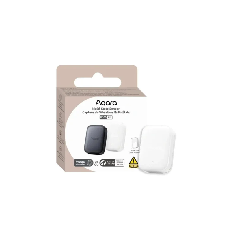 Aqara P100 Смарт мулти сензор за вибрация, наклон и падане (Цвят: Сив) - Снимка 6