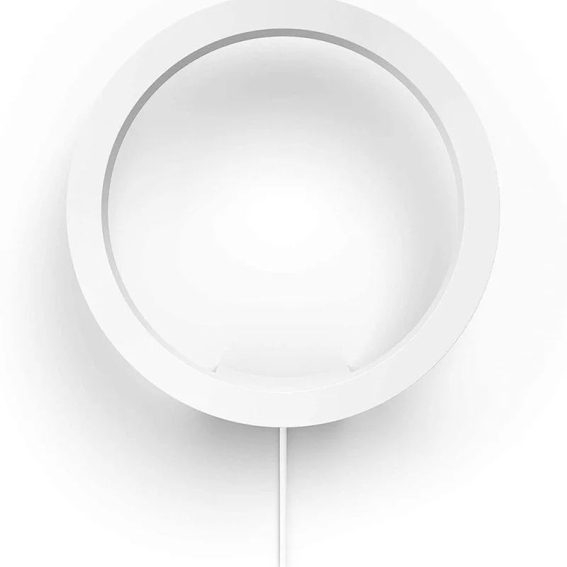 Смарт LED RGBW димируема стенна лампа Philips Hue Sana Wall Black, бяла, алуминий, 20W, 24V, 1500 lm, Е26 (BT, Zigbee, HomeKit, Google, Alexa, SmartThings) - Снимка 2