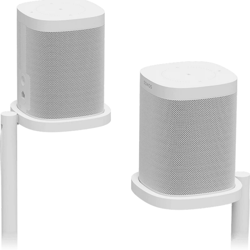 Стойка Sonos One Stand (чифт) (Цвят: White) - Снимка 6