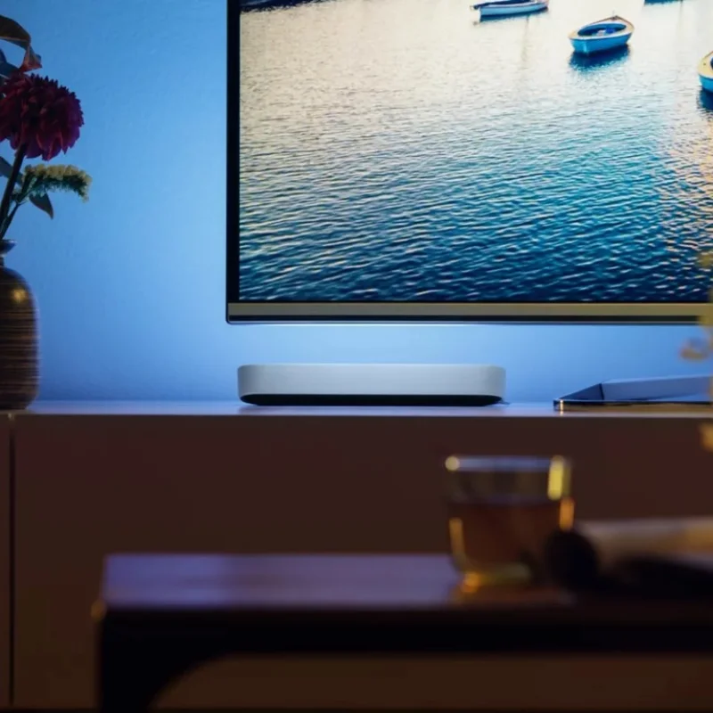 Смарт LED RGBW димируеми светлинни панели Philips Hue Play Lightbar WACA Double Pack 2 бр., бели, 2x500lm, 2x6.7W, 16 мил. цвята (BT, Zigbee, HomeKIt, Google, Alexa, SmartThings) - Снимка 9