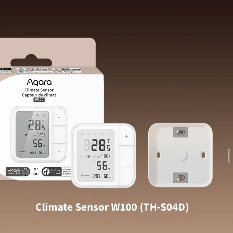 Сензор за температура и влажност Aqara Climate Sensor W100 - Снимка 3