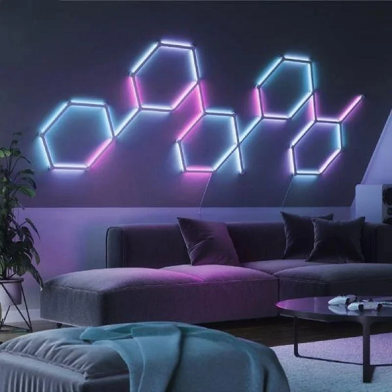 Допълнителни панели Nanoleaf Lines: 3 линейни панела (HomeKit) - Снимка 4