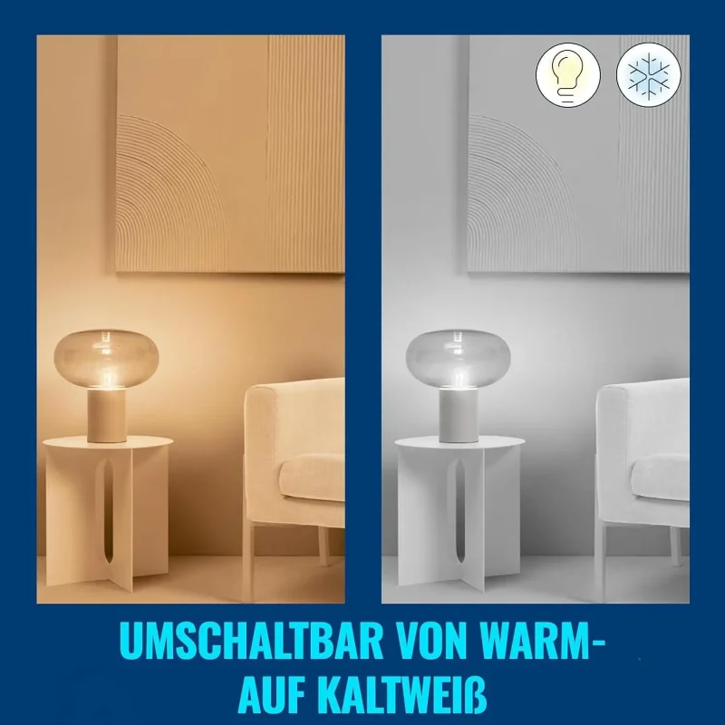Смарт LED димируема vintage крушка WiZ Filament Smart Bulb 7W, 806 lm, E27, бяла светлина 2100 - 6500К (BT, Zigbee, Matter, Apple Home, Google, Alexa, SmartThings) - Снимка 3