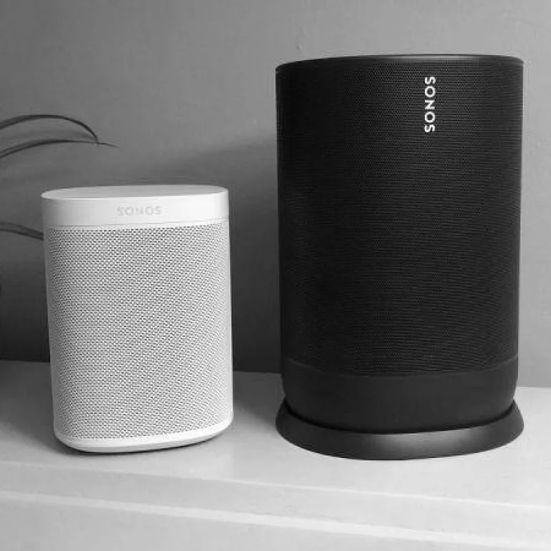 Преносима тонколона Sonos Move, черна (AirPlay 2) (Цвят: Черен) - Снимка 10