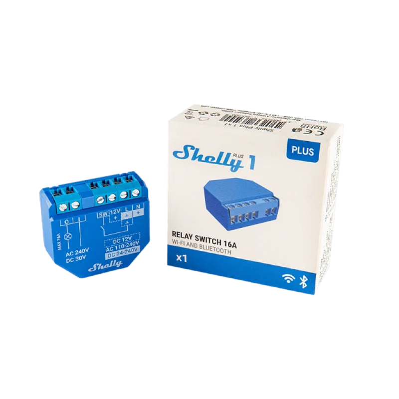 Shelly Plus 1 сух контакт - Снимка 4