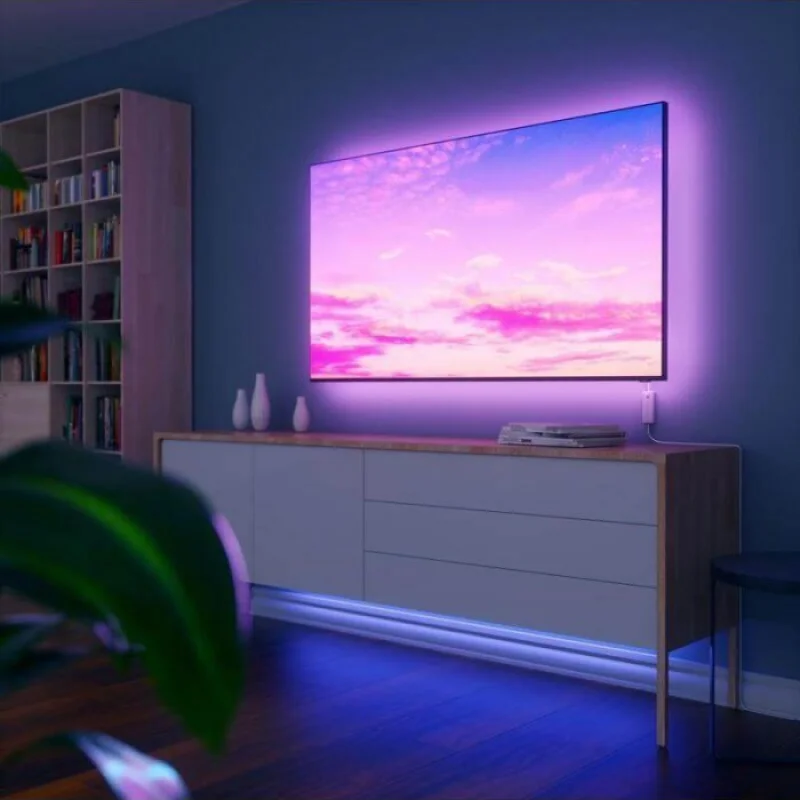 Допълнителна смарт LED лента Nanoleaf Essentials 1M (HomeKit) - Снимка 2