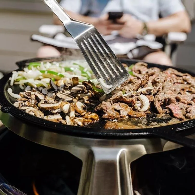 Чугунена плоча Solo Stove Cast Iron Griddle Top + Hub (Модел: Ranger) - Снимка 9