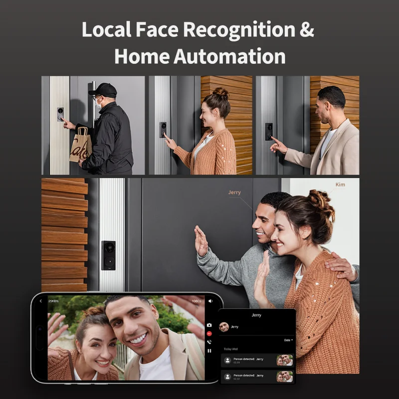 Смарт видеозвънец AQARA Doorbell G4 - Снимка 14