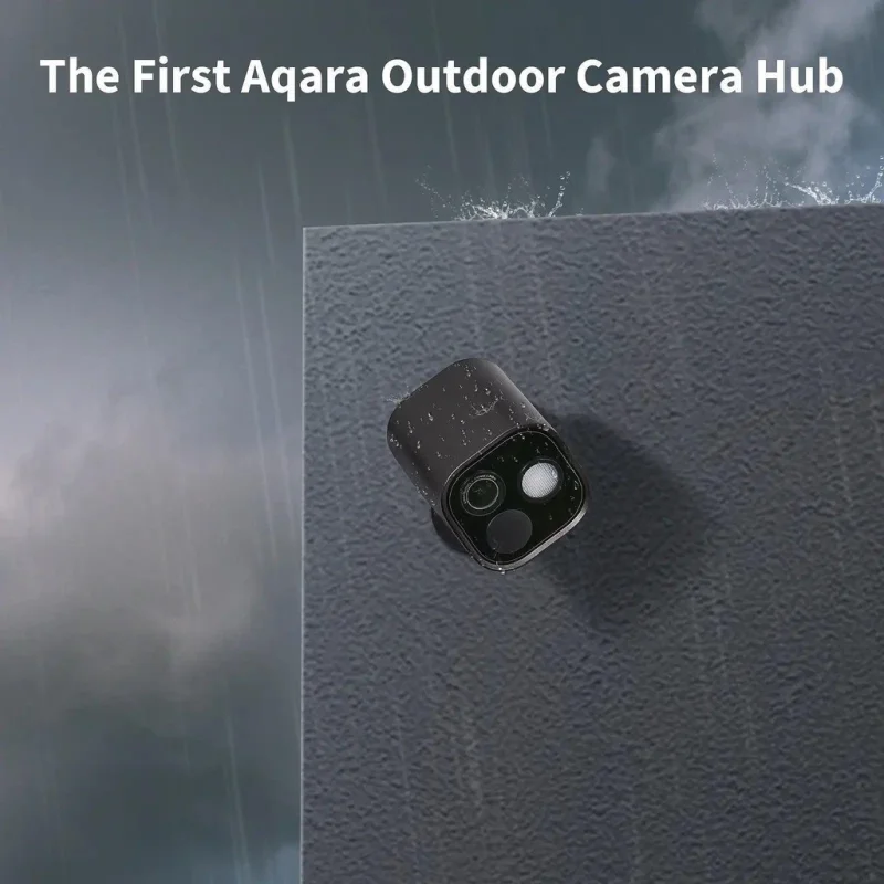 Външна смарт камера-хъб Aqara G5 Pro - PoE, бяла - Снимка 6
