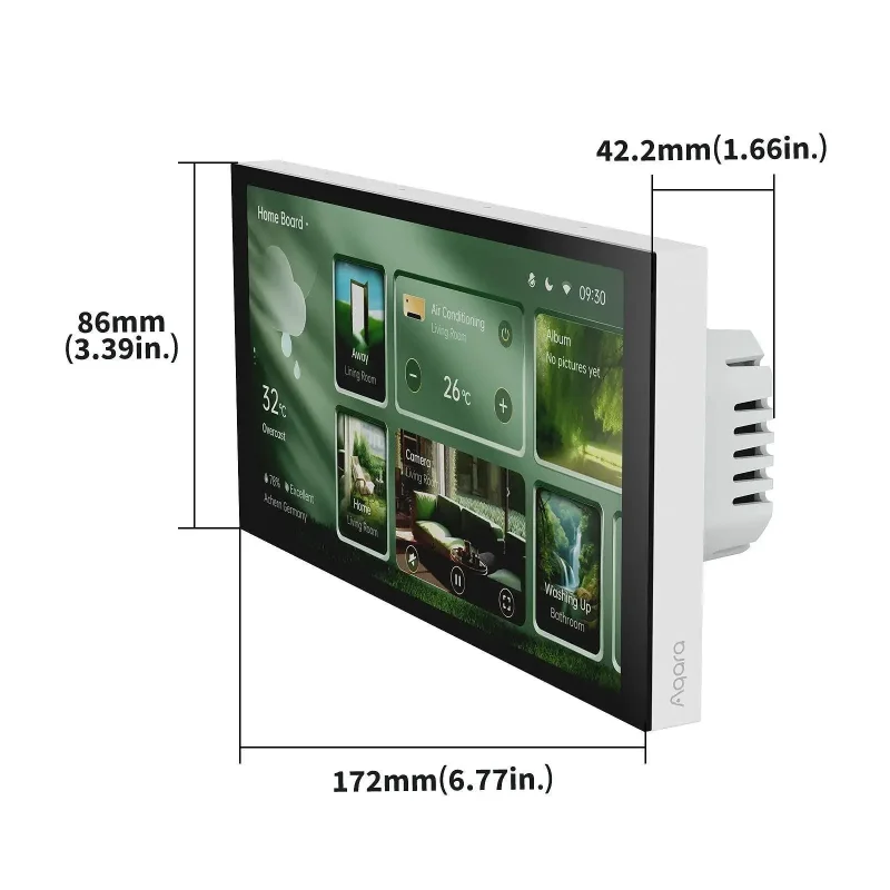 Смарт дисплей - хъб Aqara Panel Hub S1 Plus EU - Снимка 4