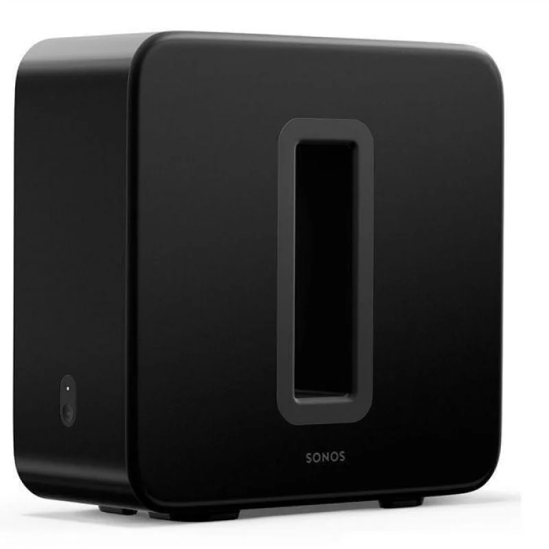 Субуфер Sonos Sub, гланц бял (AirPlay 2) (Цвят: Черен) - Снимка 7